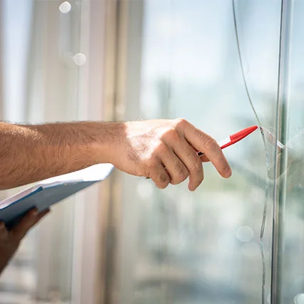 broken glass repair in Vero Beach South, FL